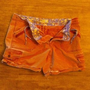 Free People Size 12 High Waisted Jean Shorts